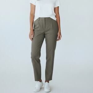 Kasper Women’s Gray Wide Leg Dress Pants Size 12 Classic Career Workwear